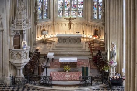 église intérieur villers sur mer